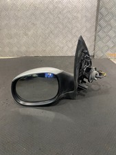 2004 PEUGEOT 206 LEFT PASSENGER SIDE WING MIRROR SILVER 018015 #10
