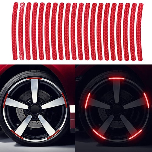 20x red reflective - red, car