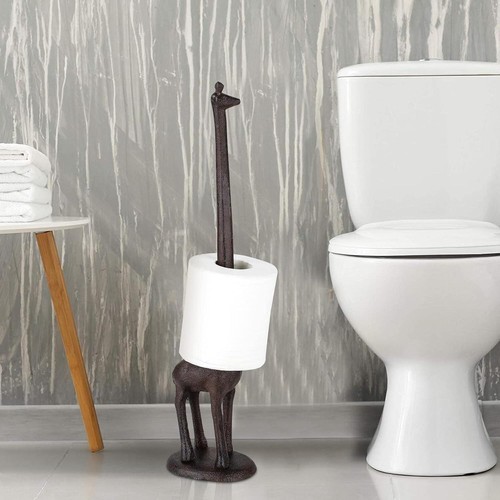Cast iron animal toilet paper - animal,