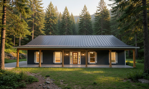 Modern country farm house - modern,