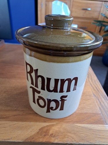 Vintage rumtopf jar g - rumtopf,