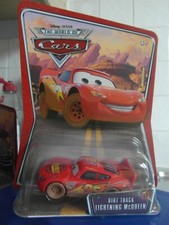 Disney Pixar Cars Dirt Track Lightning Mcqueen Mattel 1.55 Scale BNIB