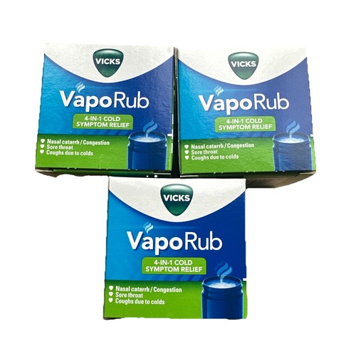 Vicks vaporub congestion - vicks,