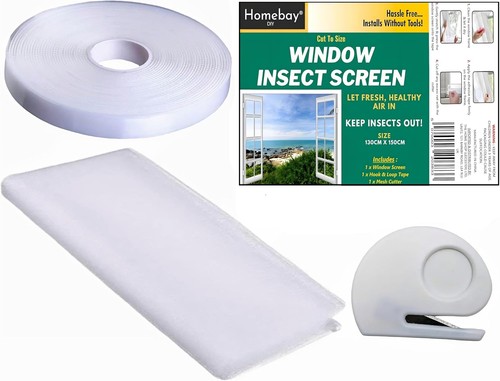 Window fly screen - fly, cut