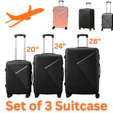 Suitcase Set of 3 ABS Cabin