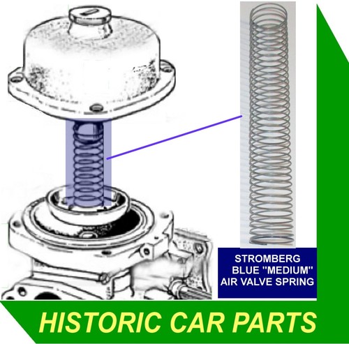 Air valve spring for stromberg - valve,