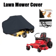 M - 3XL Waterproof Ride on Lawn Mower Cover Storage Protector Rain Outdoor Dust