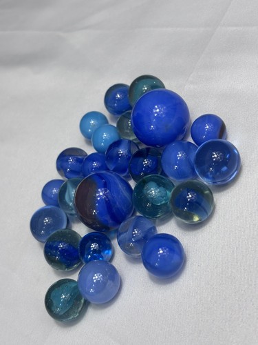 Blue vintage glass - 25,