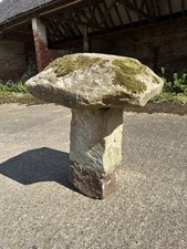 Antique Staddle Stone Mushroom