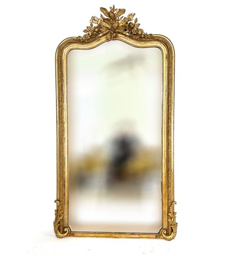 Antique french mirror - antique,