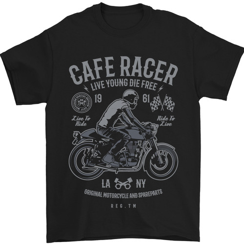 Cafe racer live young biker - cafe,