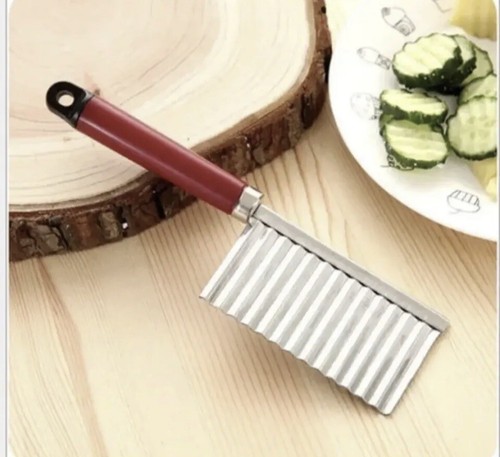 Crinkle cutter stainless steel - crinkle,