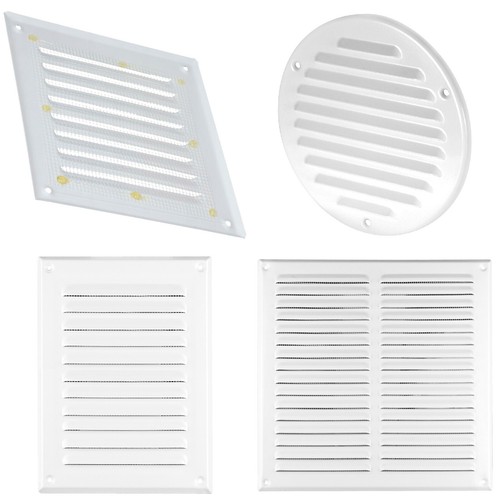 White metal air - vent, grille