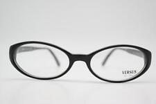 Glasses VERSUS VERSACE B72 Black Grey Oval Frames Eyeglasses New
