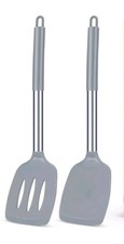 Grey silicone slotted - grey,