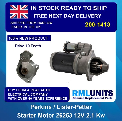 Starter motor for lister - motor,