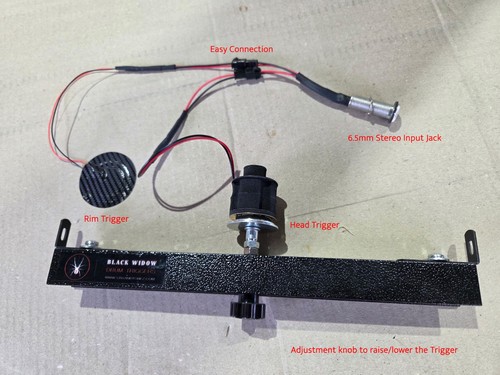 New dual zone drum trigger - trigger, bar