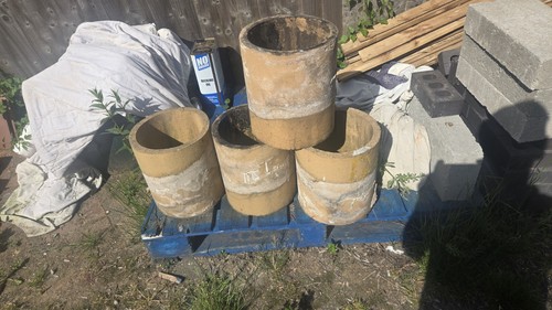 Chimney pot garden - pot/garden, planters