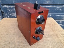 1920's Radio Weconomy H.F Amplifier Detector