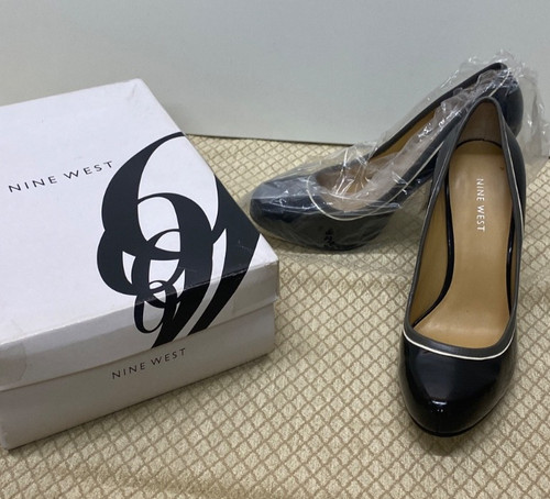 Nine west black patent leather - patent,