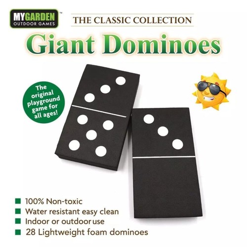 Garden patio giant dominoes - patio,