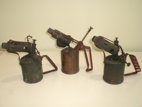 Vintage paraffin blowlamps - vintage,