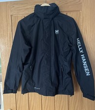 HELLY HANSEN Men's Trekking Wind Jacket S in Black