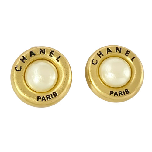 Chanel logos pearl - pearl, paris