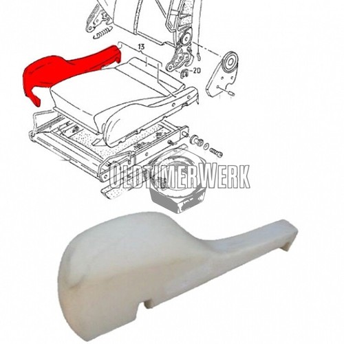 Seat cushion cheek - ,, for