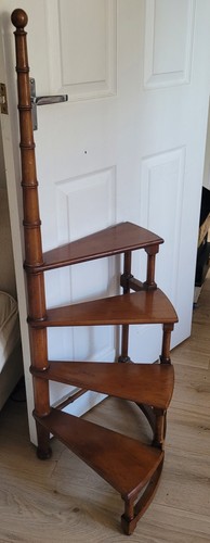 Vintage spiral library steps - spiral,