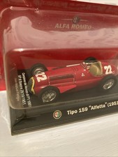 1951 Formula 1  Juan Manuel Fangio  ALFA ROMEO  Tipo 159 1:43 Scale "Alfetta"
