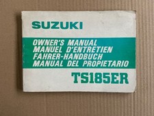RARE GENUINE SUZUKI OWNERS