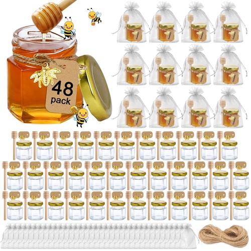 Pack mini honey - 48, jars