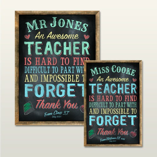 Personalised teachers - personalised,