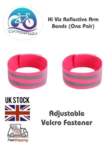 High vis pink reflective ankle - high,