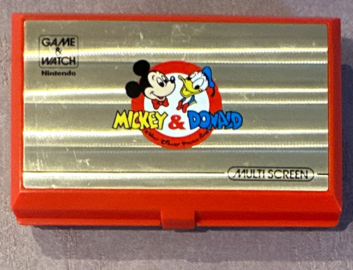 Nintendo game watch mickey - &, &