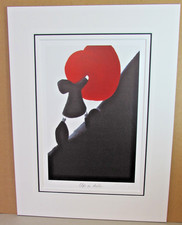 Mackenzie Thorpe Up A Hill Mounted Limited Edition Print Rare
