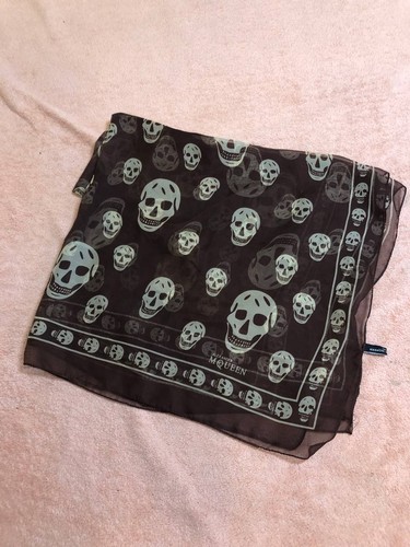 Alexander mcqueen skull silk - alexander,
