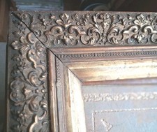 Vintage Picture Frame Gold