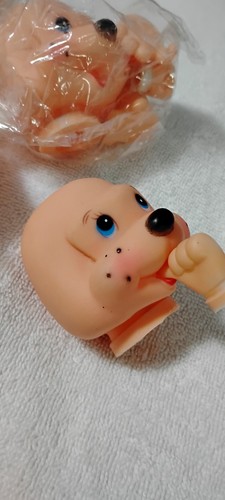 Dog soft vinyl doll - dog,