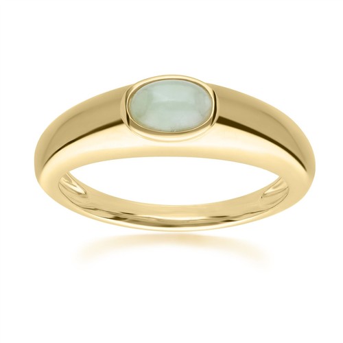 Modern classic oval - classic, jade