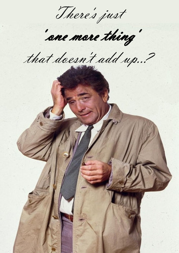 Columbo themed one more - columbo, 'one
