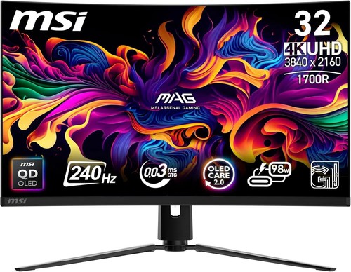 Msi mpg 321curx oled - qd-oled, 32in