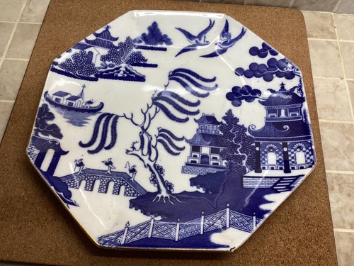 Antique wedgwood blue willow - antique,
