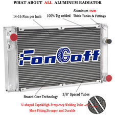 3 Row Aluminum Radiator for