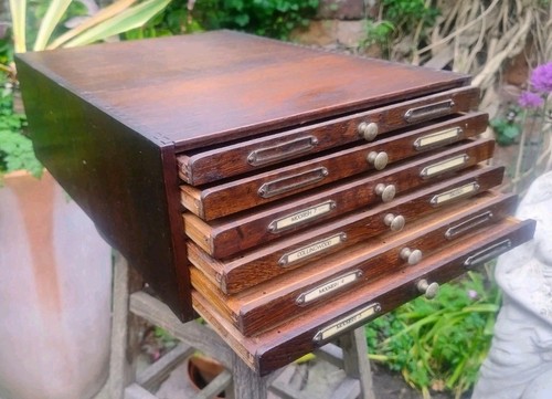 Antique victorian printers - victorian,