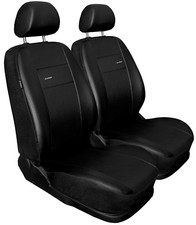 Front seat covers fit Mitsubish Pajero black  Leatherette
