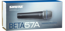 Microphone Shure Beta 57A Supercardioid Dynamic Instrument Shure New