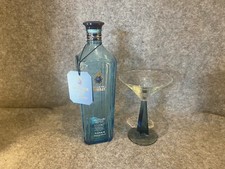 Bombay Sapphire Martini Glass With Twisted Obelisk  Stem