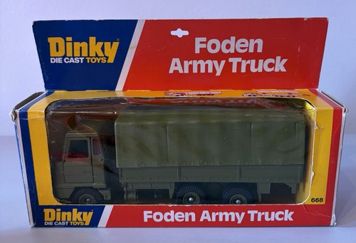 Dinky 668 foden army - dinky, truck